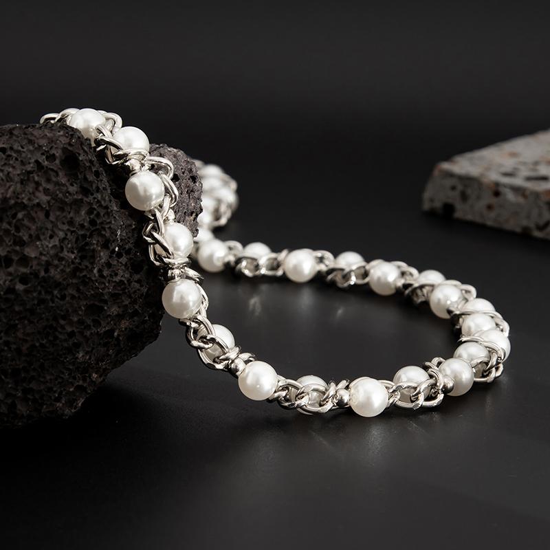 Vintage Punk Beaded Pants Chain For Men Cool Versatile Jeans Chain Goth Hip Hop Trousers Chains Clothing Accessories Gifts