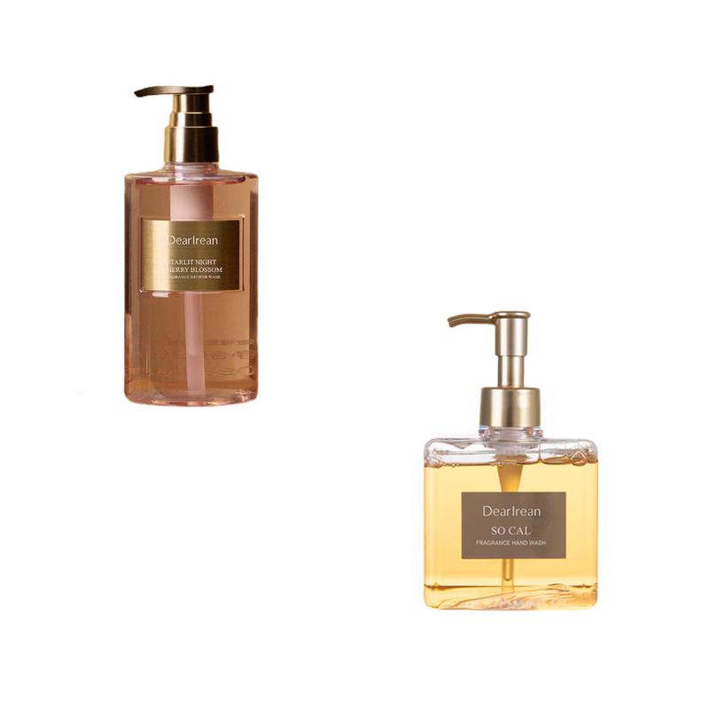 Irene Night Cherry & Oakmoss Bath & Hand Care Gift Set