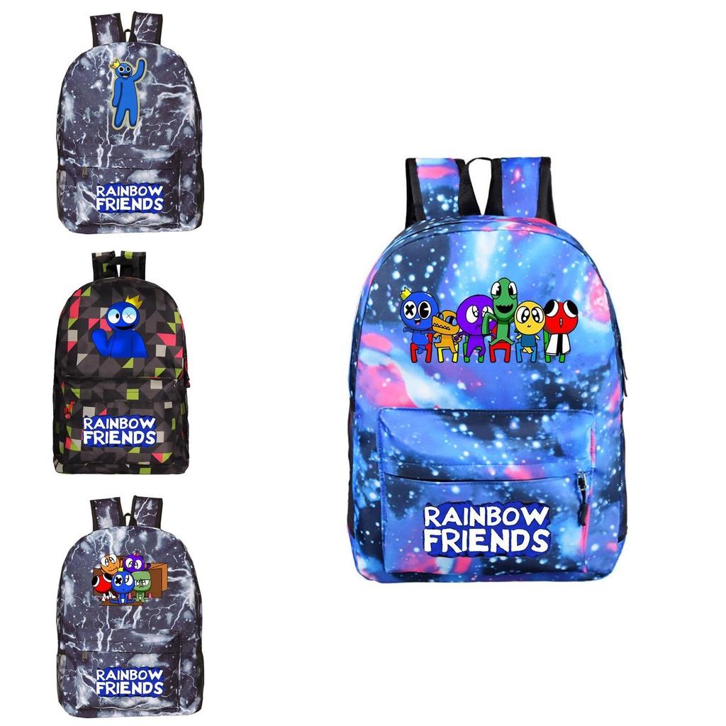 Roblox Rainbow Friends Large Capacity Student Backpack Bag Book