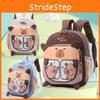 Themed Children Capybara Backpack Breathable Lightweight Cute Cartoon Schoolbag