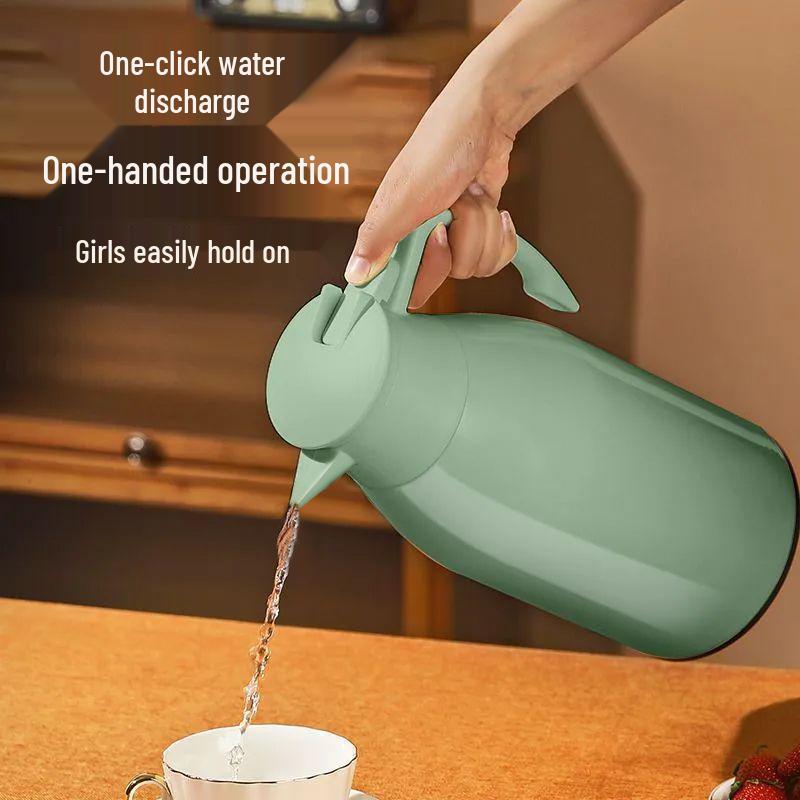 Large Capacity Insulated Thermos Flask for Home, Office, and Dorm Use