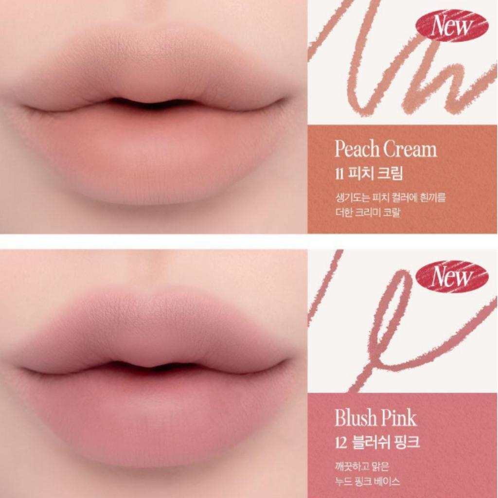 Clio Velvet Lip Pencil 1.45g(+Sharpener) (8 Colors)
