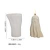 DIY Pumpkin Ghost Candle Mold Handmade Halloween Creative Cute Monster Gypsum Concrete Silicone Mold 3D Scented Crafts Ornaments