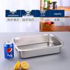 Qianxing 201 Stainless Steel Deep Square Food Trays