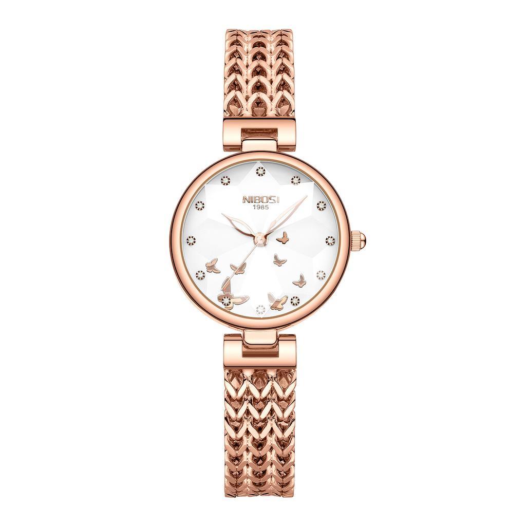 Niche High-Value Women'S Watch Fashion Steel Strap Waterproof Quartz Watch