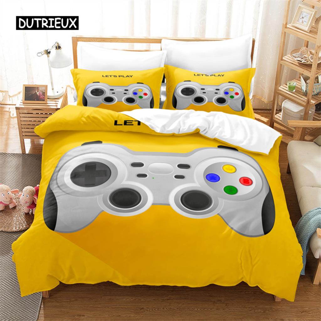 Cartoon Game Machine Bedding Set Duvet Cover Set 3d Bedding Digital Printing Bed Linen Queen Size Bedding Set Fashion Design