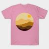 T Shirt Women Sun On The Hills Harajuku Print Kawaii Tshirt Summer Short Sleeve Female T-Shirt Top Tee