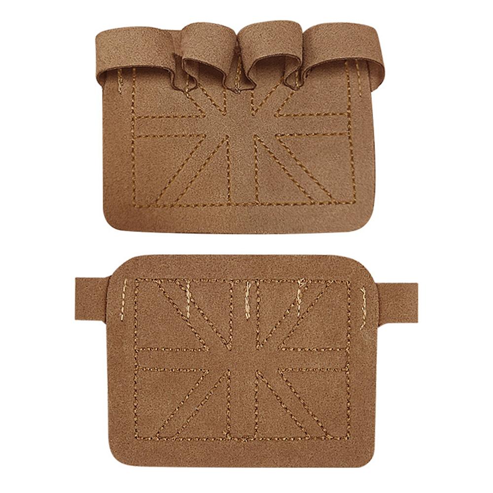 

1Pair Four-fingers Fitness Gloves Gym Barbells Weightlifting Anti-slip Wear-resistant Palm Protect