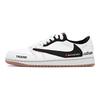 Travis Scott X Air Jordan 1 Pantofi de Baschet Vintage Unisex Low top Negru DZ4137-700(Echipa723-)