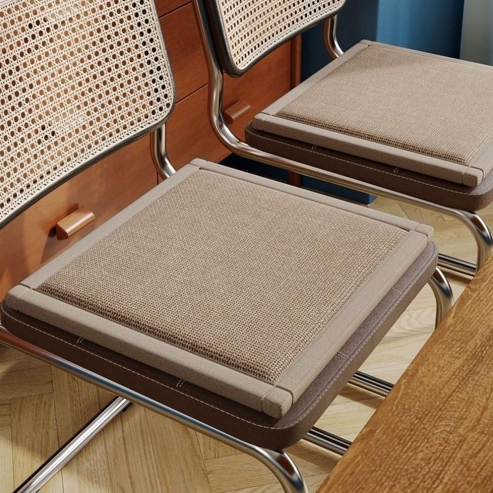 Non-Slip Dining Chair Cushion Thickened Chair Pad Ergonomic Stool Cushion  All-Season