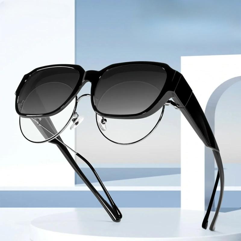 Non-polarized Fashion Vintage Square Women Men Sunglasses Outdoor Travel Fit Over Women Sun Glasses for Sports