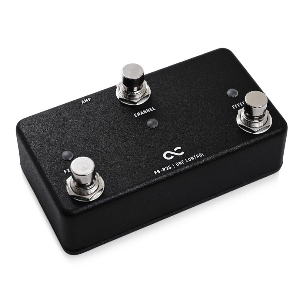 One Control with small amplifier head with dedicated foot switch set BJF-S100 FS-P3S
