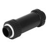 Water Cooling Fitting All Copper BSSJT‑41 Graphics Card SLI Crossfire Retractable Double External Thread AdapterBlack