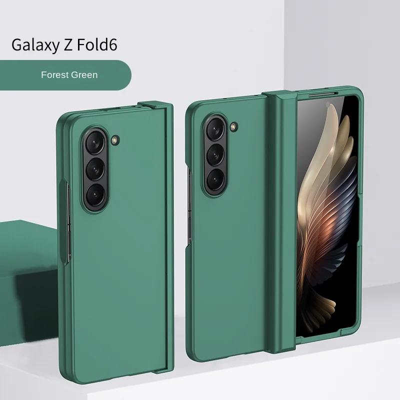 Hard Shell Hinge Protection Phone Case for Samsung Galaxy Z Fold 6 5 4 3 Fold6 Fold5 Fold4 Fold3 5G Full Package Protective Cove