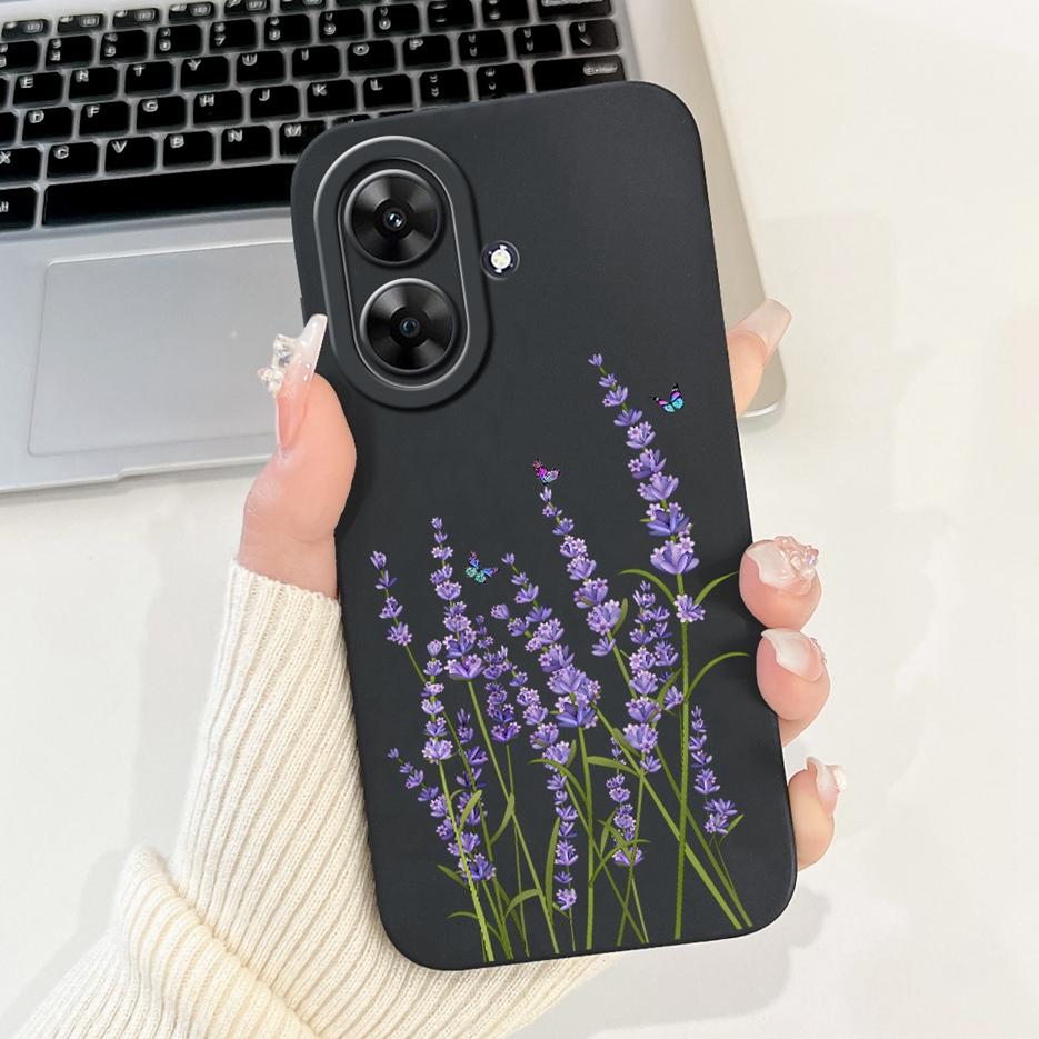 Für Realme Note 60 Hülle Luxus Kunst Bemaltes Cover Stoßfest Weiches Silikon Handyhülle Für Realme Note 50 Note50 Note60 Rückseite