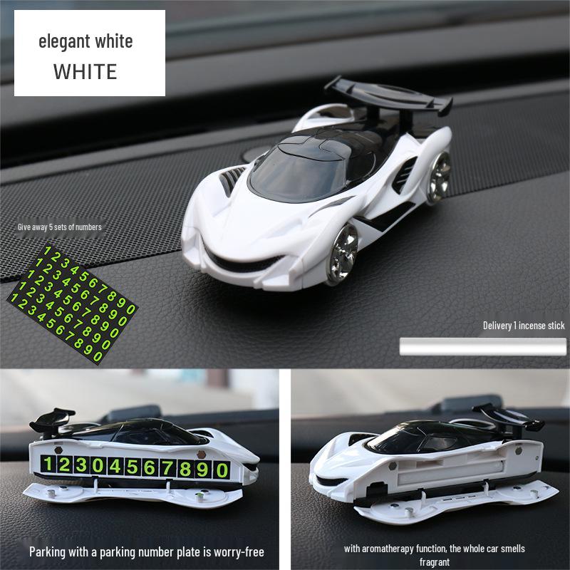 Multi-Functional Car Phone Holder with Aroma Diffuser & Temporary Parking Feature