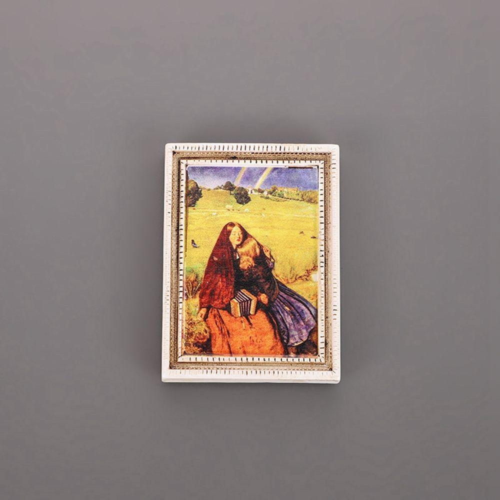 Mona Lisa refrigerator magnetic stickers van gogh Sunflower World famous paintings 3d fridge magnets home decoration collection