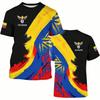 FIFA Soccer Cup 2026 Jersey World Soccer Fans Jersey Short Sleeve Shirts Breathable Sport Tee Summer
