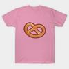 T Shirt Women Pretzel Heart Harajuku Print Kawaii Tshirt Summer Short Sleeve Female T-Shirt Top Tee