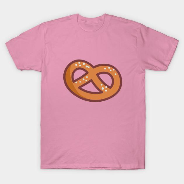 T Shirt Women Pretzel Heart Harajuku Print Kawaii Tshirt Summer Short Sleeve Female T-Shirt Top Tee