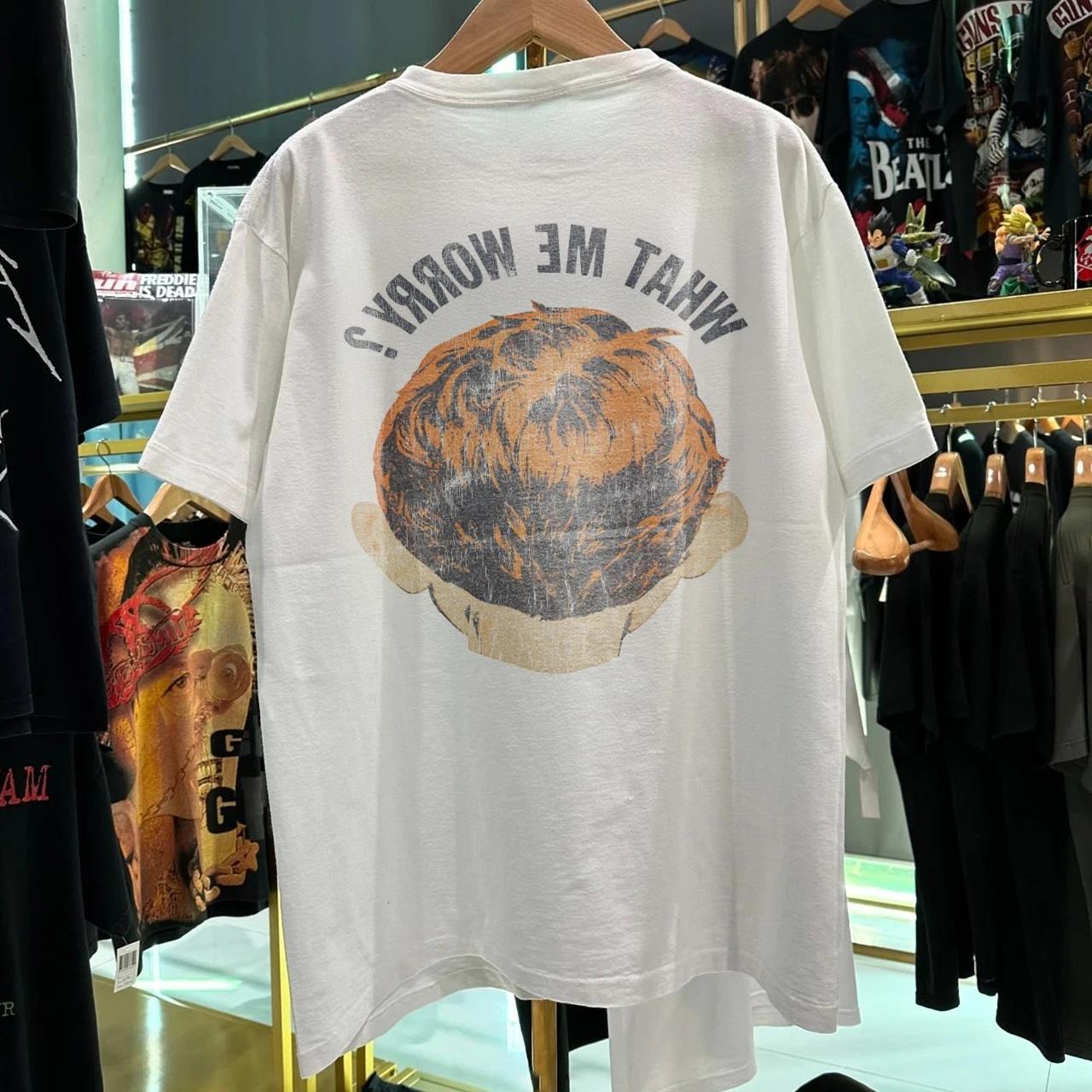 1992 What Me Worry? Alfred E. Neuman Washed T-Shirt White M 3XL
