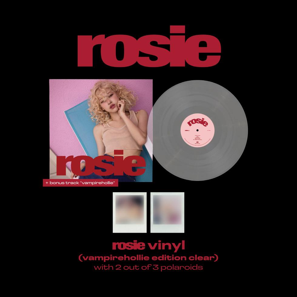 ROSÉ - [ROSIE] ERSTES STUDIOALBUM VINYL VAMPIREHOLLIE EDITION KLAR