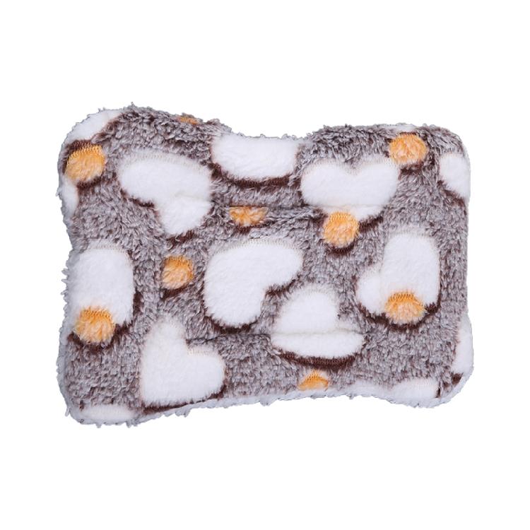 

Warm Hamster Nest Bed Soft Cotton Cage Mat for Chinchilla Guinea Pig Dwarf Mouse S темно-коричневого