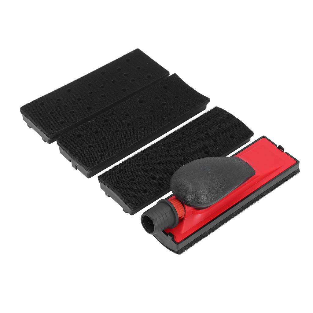 Sanding Block Hand Sander Adjustable Air Intake Dust Extraction Sanding Grinding Block for Automotive Polishing