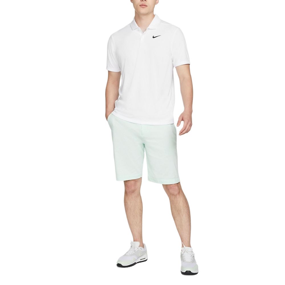 New Nike Dri Fit Polo Shirt Unisex White CU9793-100