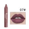 Nude Velvet Matte Lipstick Long Lasting Moisturizing Lip Crayon High Pigment Rotate Lipsticks Pen Woman Cosmetics