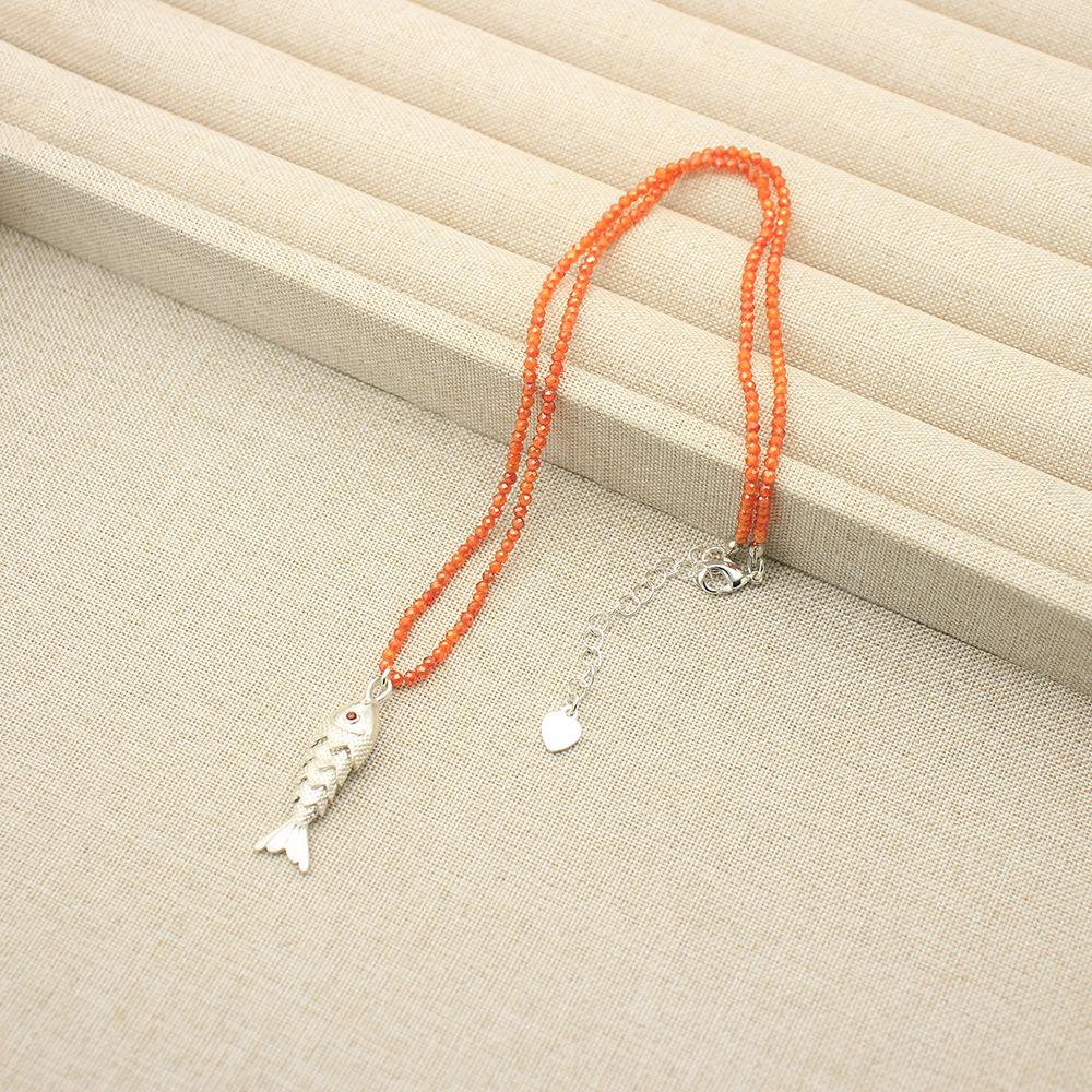 

Летнее ожерелье из бусин нежных цветов, Темпераментный дизайн, Ожерелье-чокер из рисовых бусин до ключиц, Женское