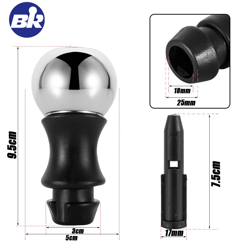 Manopla de câmbio de liga MT de 5 velocidades acessórios para carro para Peugeot 106 206 306 406 107 207 307 407 301 308 2008 3008 Citroen C2 C3 C4