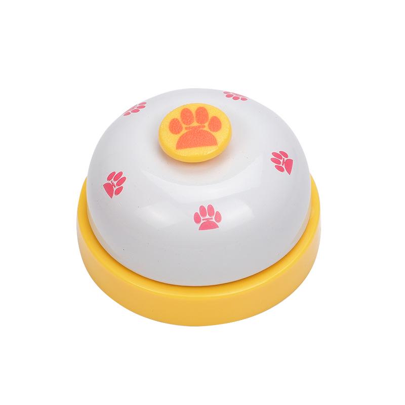 Cat Paw Bell Toy - Footprint Mirror, Silver Table Game with Hand Clap Summon for Pets
