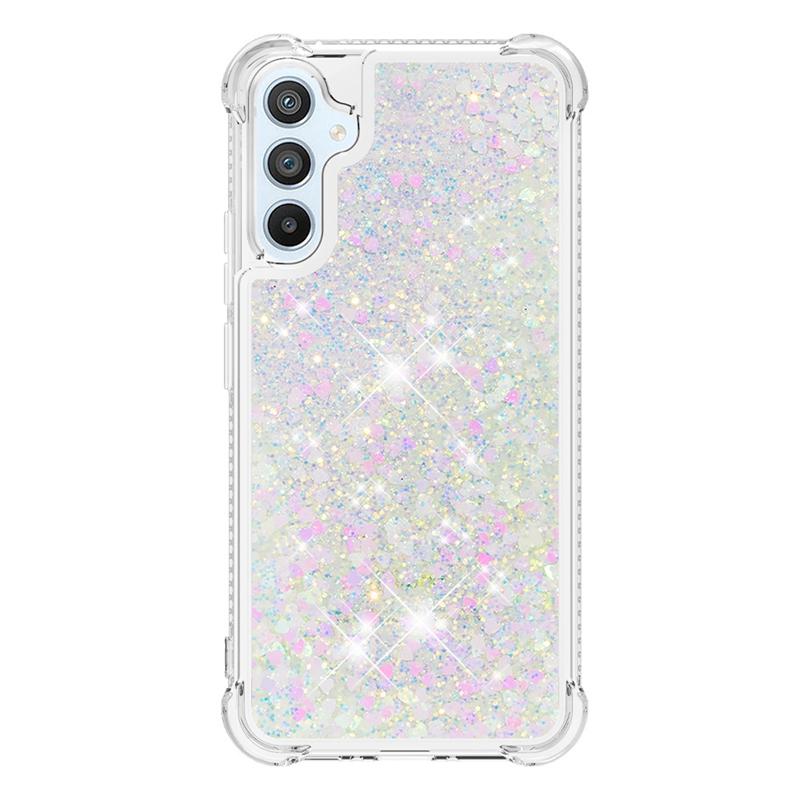 Custodia A54 A34 A14 5G Cartone Animato Glitter Sabbia Mobile Liquida Per Samsung Galaxy A54 A34 A14 5G A24 A04S A 04 A04E Custodia per Telefono Funda