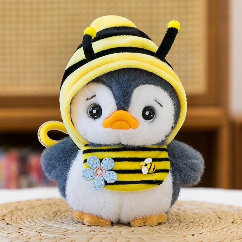 Cute Cute Scarf Little Penguin Pendant Plush Toy Doll Bag Pendant Doll Keychain Rag Doll