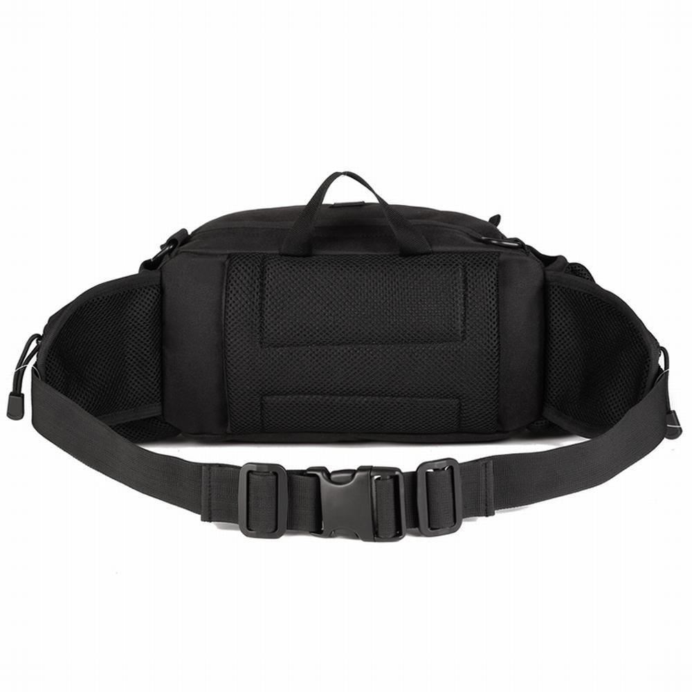 PHOENIX IKKI Tactical Waist Bag with Double Water Bottle Ample and Ideal for Outdoor and Multifunctional Waist Crossbody Military Style Pouch,
