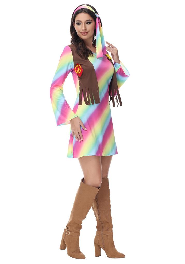 2025 Disco Halloween Party Costumes Dance Hip Hop Sets for Men & Women - Stage Performance Outfits