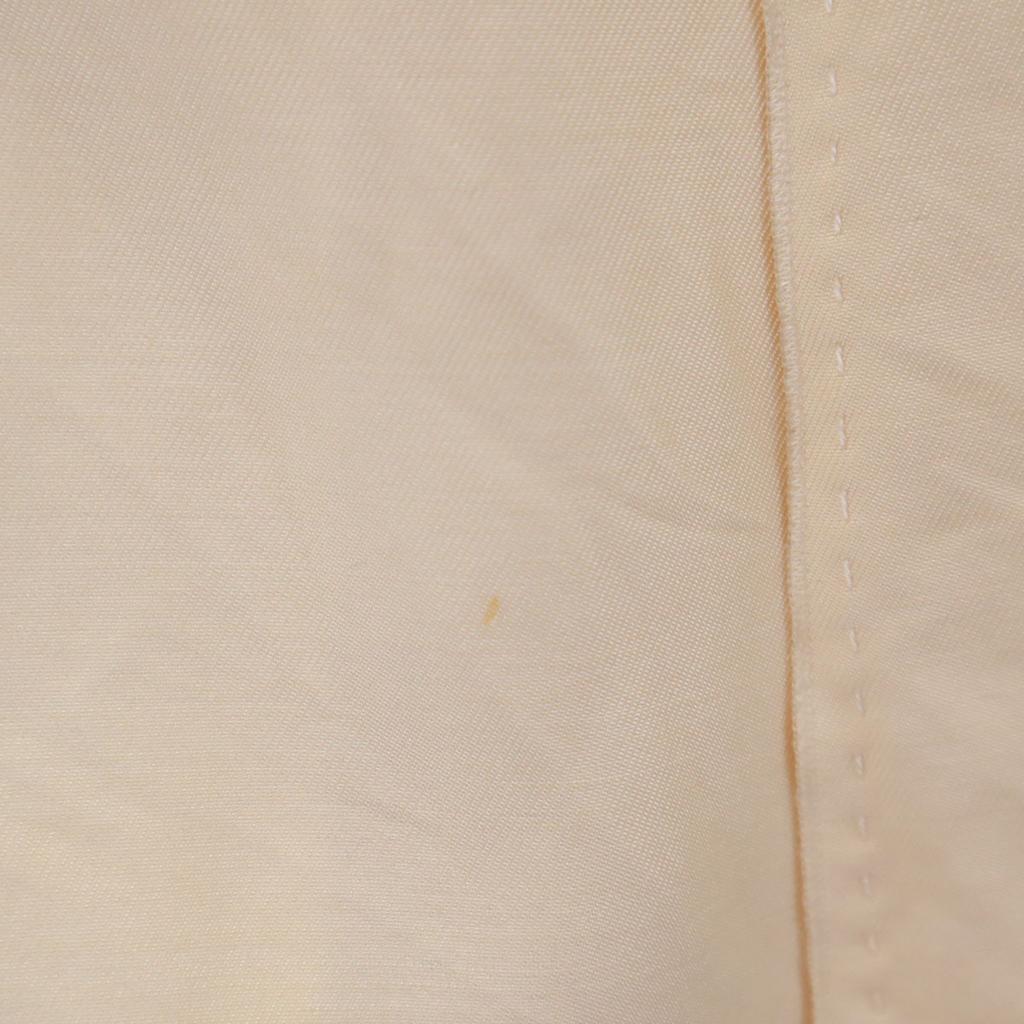 LOUIS VUITTON French silk blend Mimole length Pleated skirt 34 Ivory Women Used