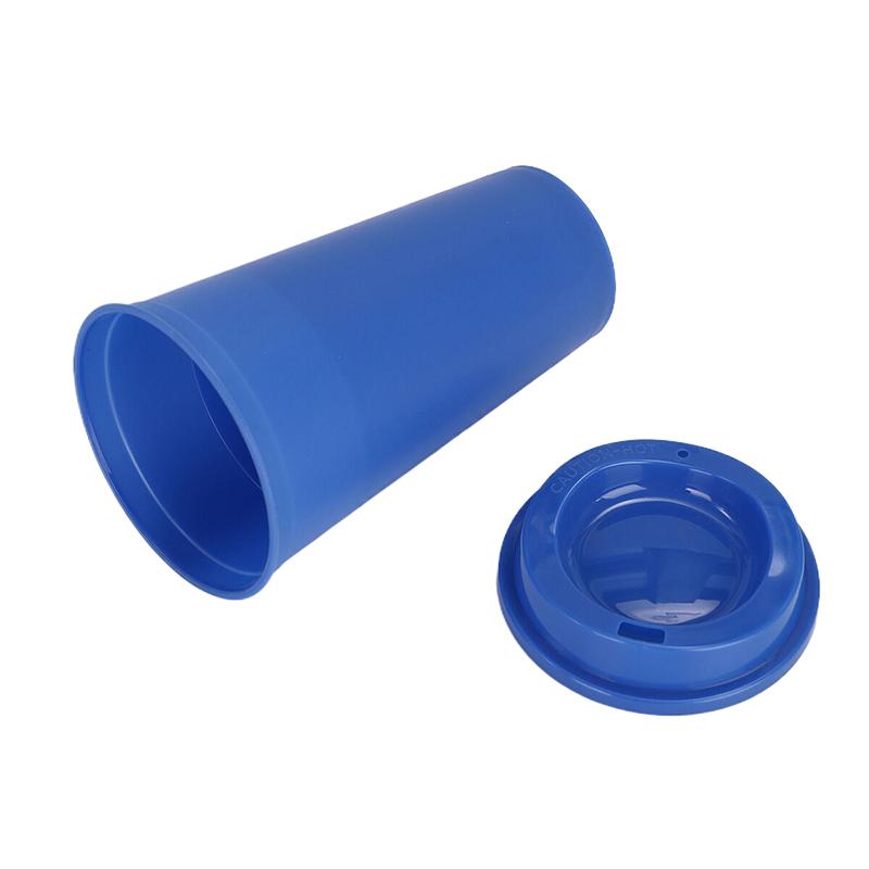 355Ml Plastic Reusable With Lid, Cold Water Coffee Cup, Household Beverage, Kitchen Supplies