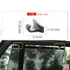 Rear Shade Curtain Handle Curtain For Benz C E W204 W212 Hook Handle Buckle Sun Blind Hook Sunshade Hook Fixing Clip 2048120000
