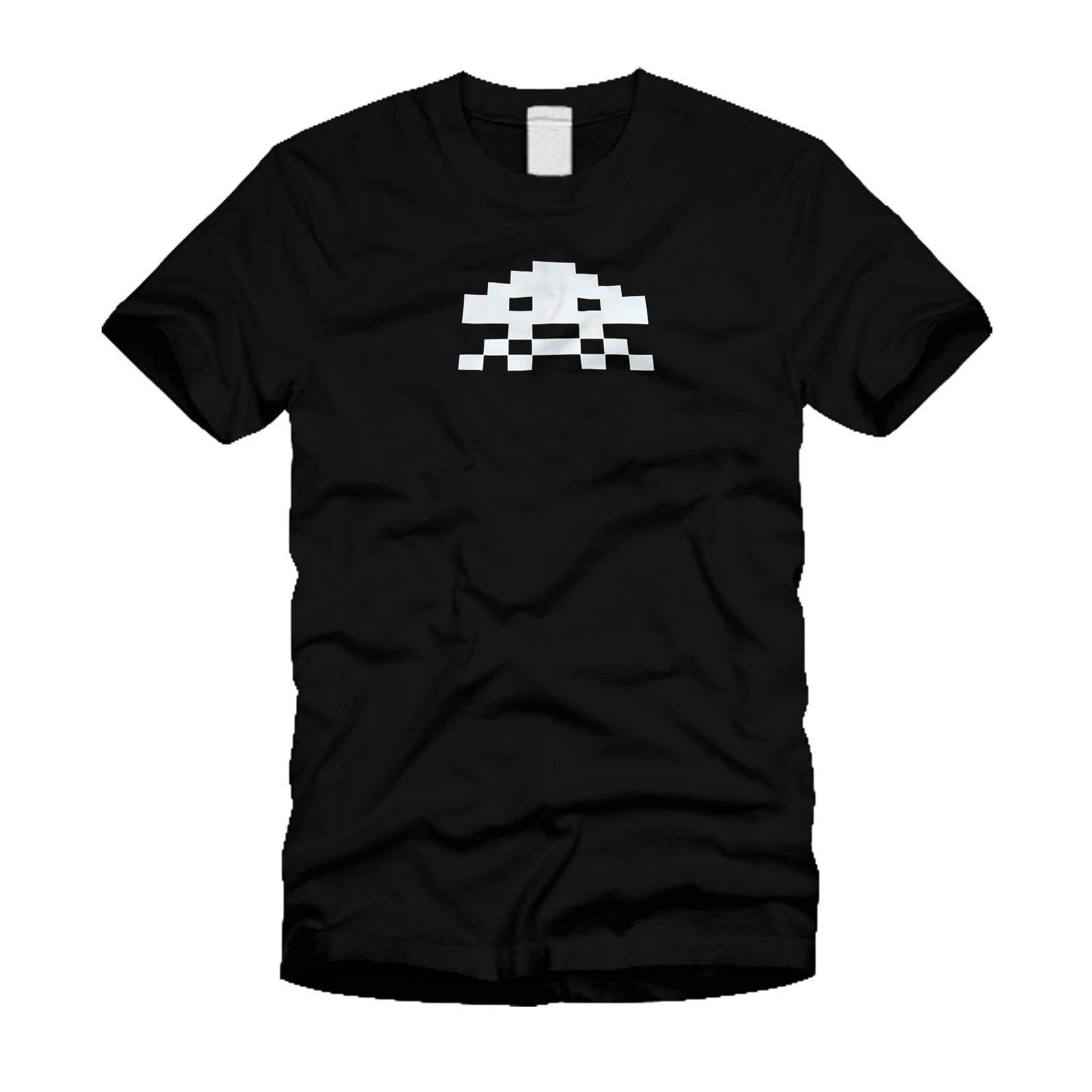Space Invaders / Funny Video Gaming Retro Cool Stylish Unisex T-Shirt 4XL