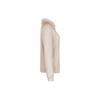 2025 Autumn Women's Solid Color Irregular Lapel Hoodie - European & American Style