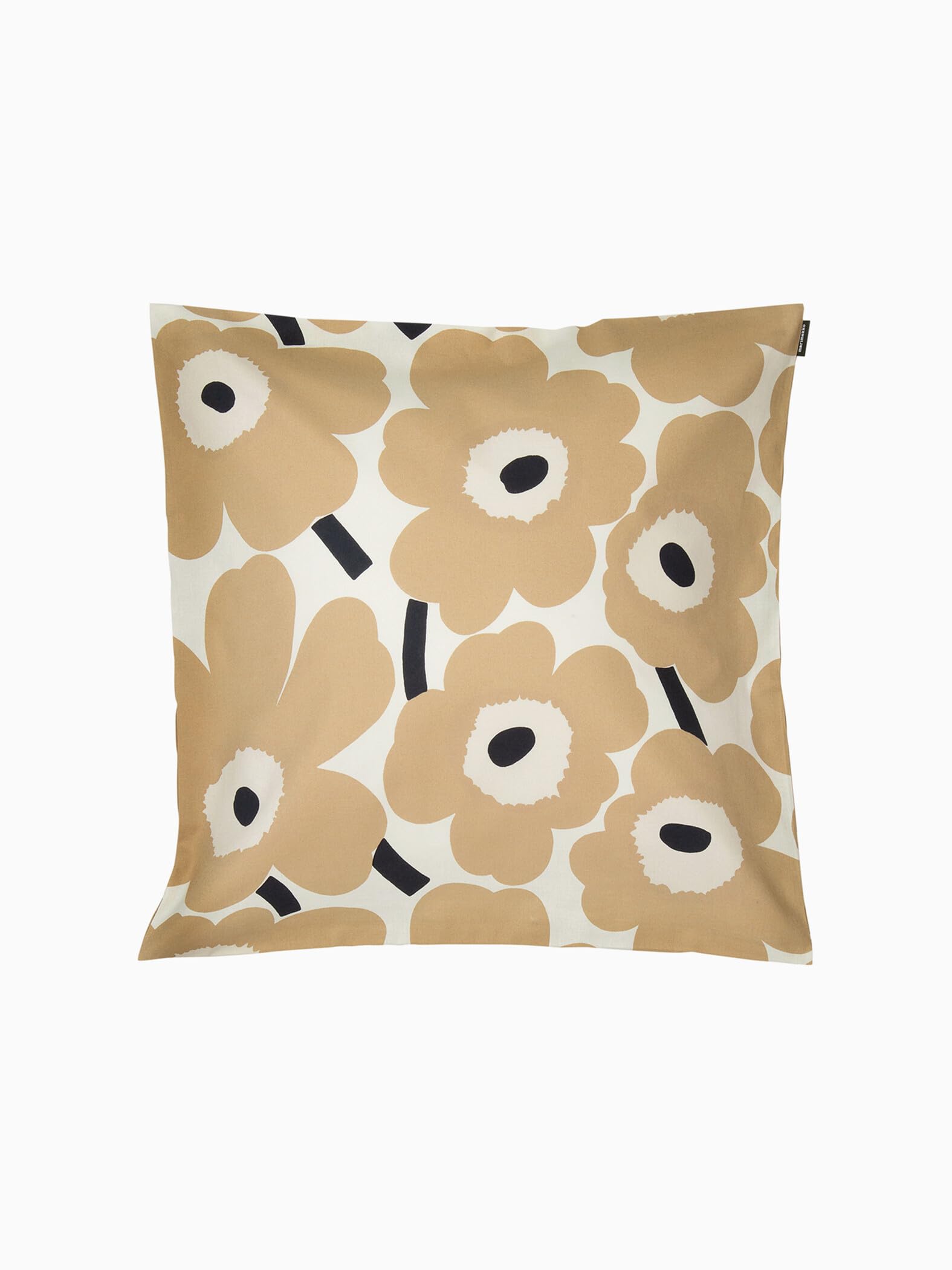 Наволочка Marimekko Pieni Unikko, 50x50 см, Женская, 52_1_52209469251, Цвет: внебелый x Бежевый