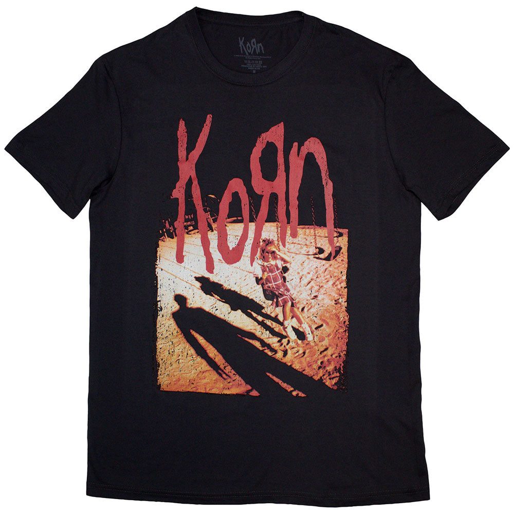 Korn TShirt Shadow Playground Black OFFICIAL NEW S