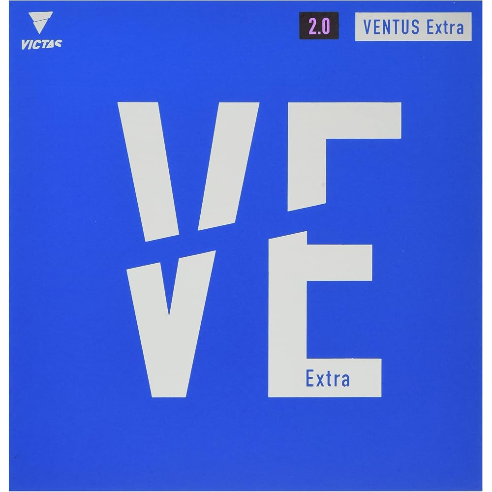 Victas Ventus Extra Table Tennis Rubber High Energy Tension Black 1.8mm 200030
