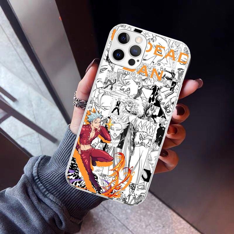Seven D-Deadly Sins Meliodas Phone Case For iPhone 17 Air 16 15 Pro Max 14 Plus 13 Mini 12 11 Cover 7 8 SE Silicone Shell Print