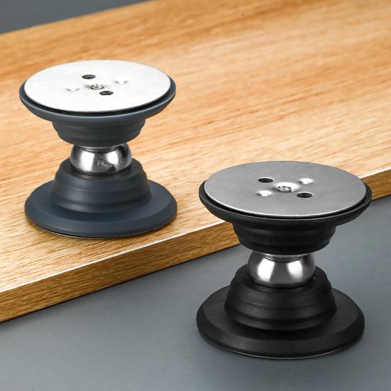 2 stk Magnetisk dørstopper Ingen boring Antikollisjonsdemping Dørholder Baderom Soverom Silikondørlås for RV Trailer Motor