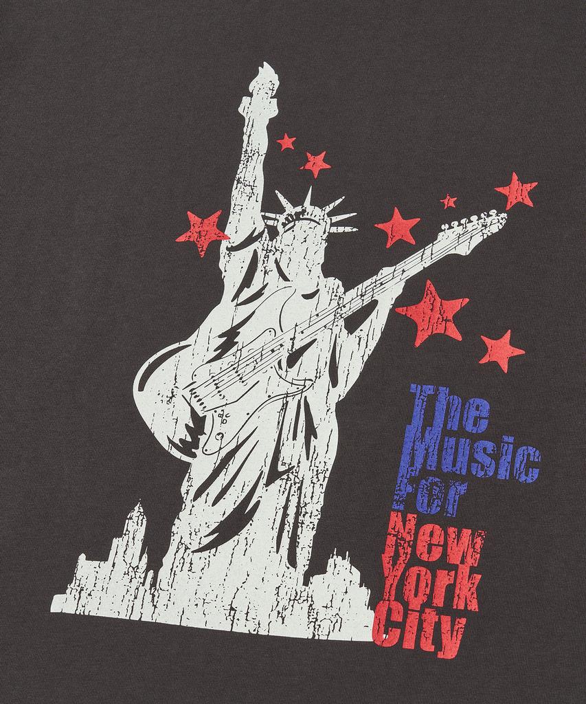 URBANDTYPE Liberty Music Nyc T-Shirt_Charcoal