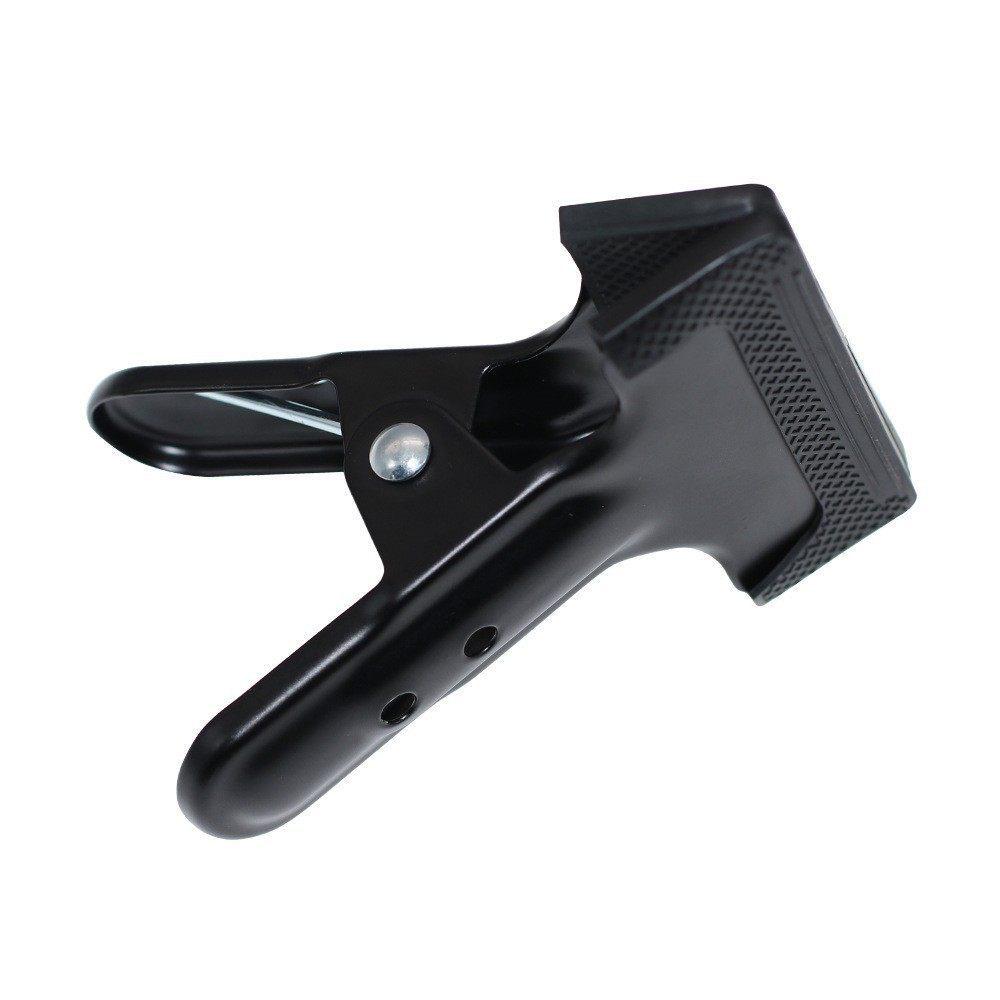 Universal Ball Head Clamp with Flashlight & Camera Mount