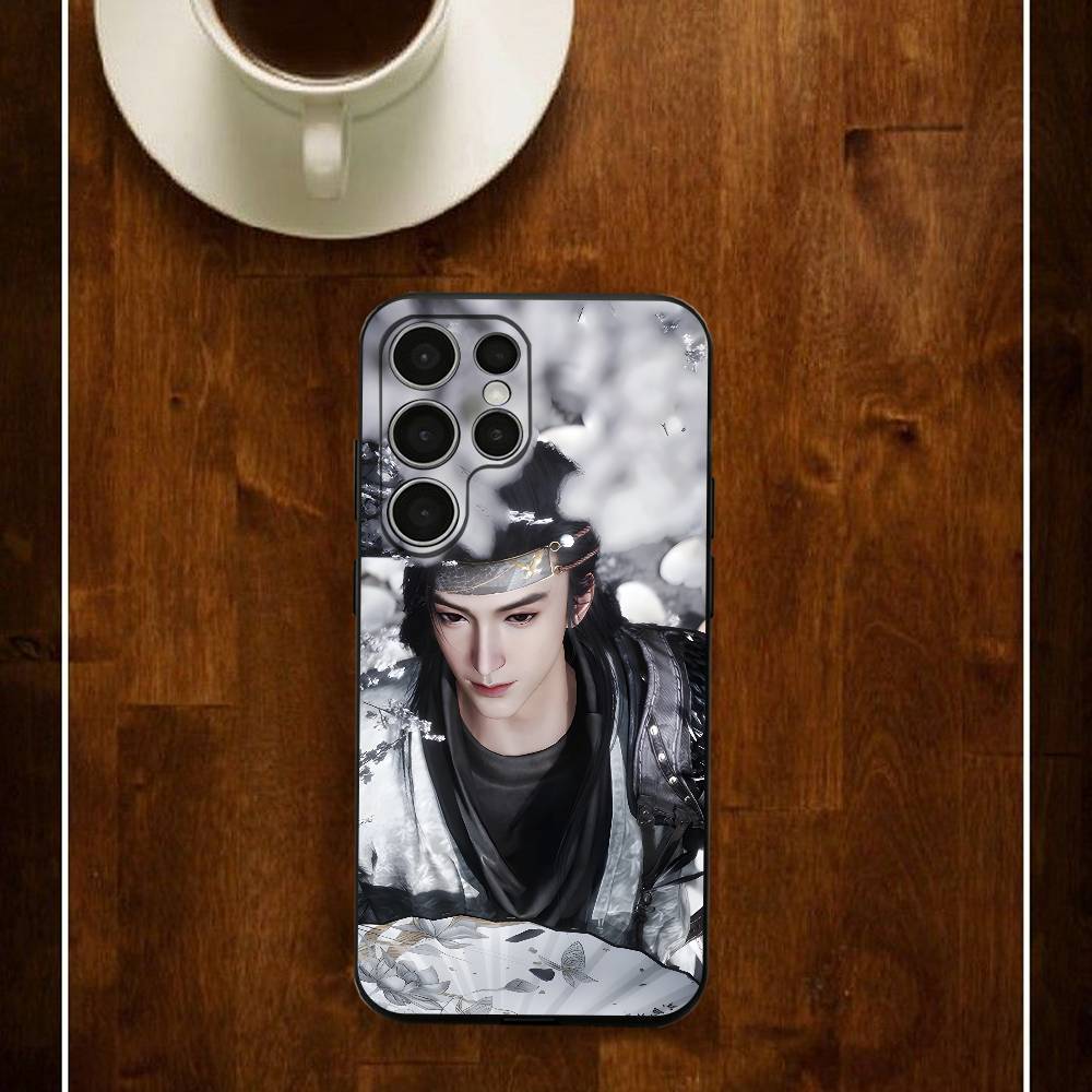 

Jin Zhongyuan Game Silicone Case For Samsung S25 24 23 22 21 20 Plus Ultra 5G Lite Shockproof Cover Samsung S26ULTRA